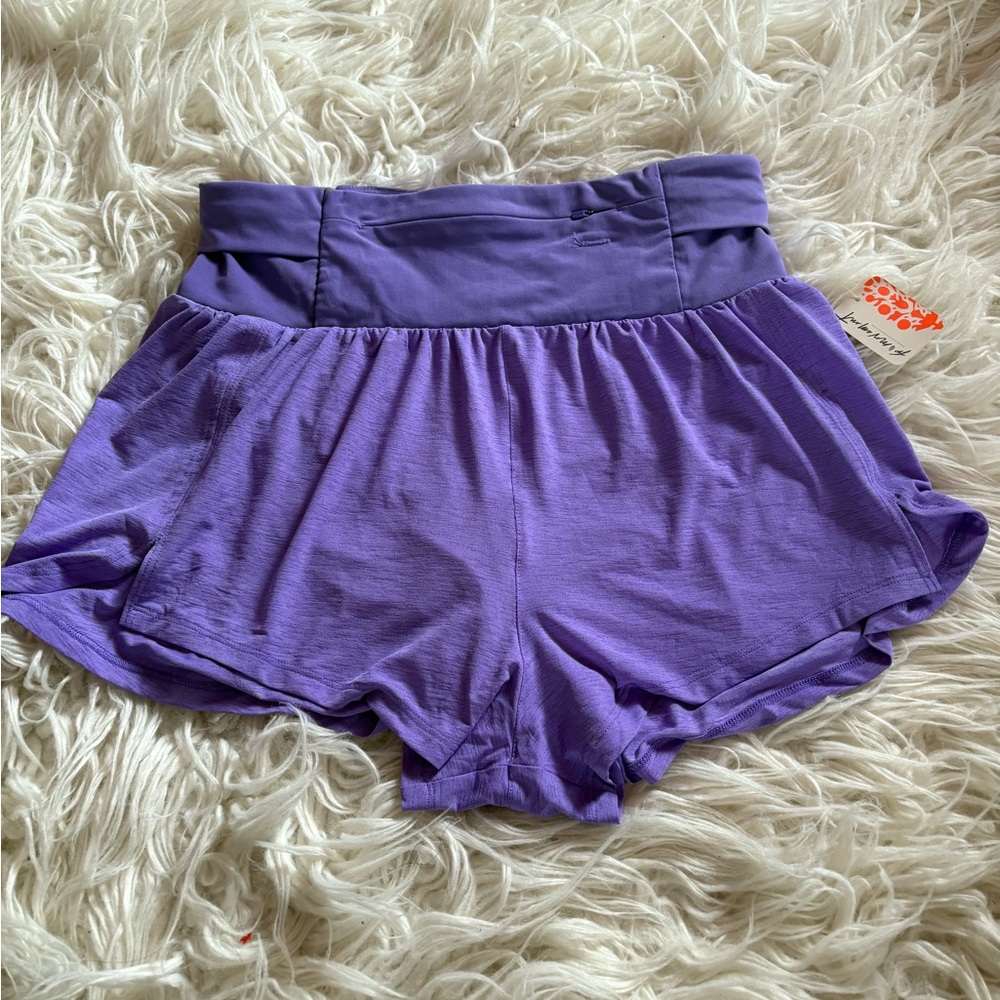 NWT FP Movement by Free People Tempo Light As Air Run Shorts Purple Medium